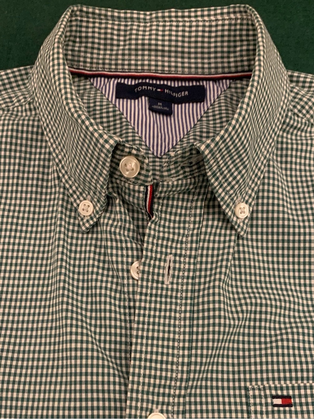TOMMY HILFIGER LS Blended Cotton Checked Shirt